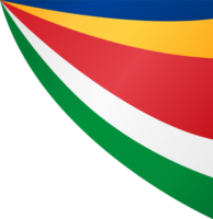 Seychelles flag wave png