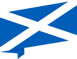 Escocia bandera ola png