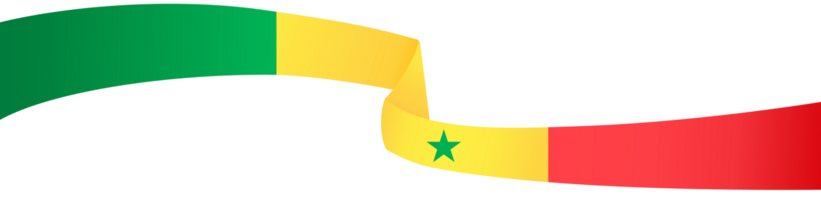 Senegal bandera ola png