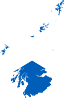 Escocia mapa bandera png