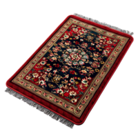 gegenereerd ai traditioneel tapijt geïsoleerd Aan transparant achtergrond png
