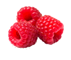 framboise avec des feuilles png