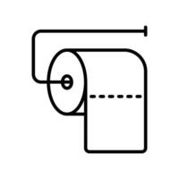 Toilet Tissue icon design templates simple and modern concept vector