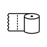 Toilet Tissue icon design templates simple and modern concept vector