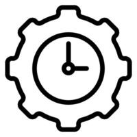 process line icon vector