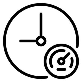 performance line icon vector