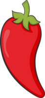 rouge papper le Chili pimenter png