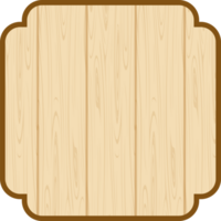 wood sign frame png