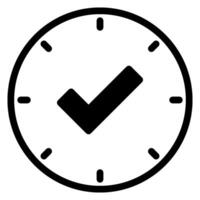 efficiency glyph icon vector