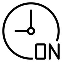 on line icon vector