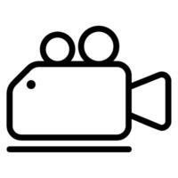 camera line icon vector