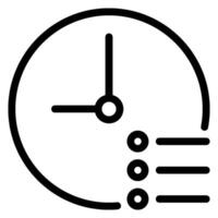 list line icon vector