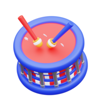 3d Illustration Trommel png