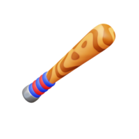 3d illustration Softball Bat png