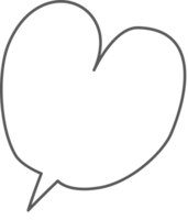 Black and white color speech bubble balloon with arrow point, icon sticker memo keyword planner text box banner png