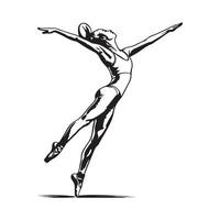 Artistic Gymnastics Design Art, Icons, and Graphics Isolated On white vector