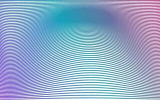 Simply wave line gradient on transparent background vector