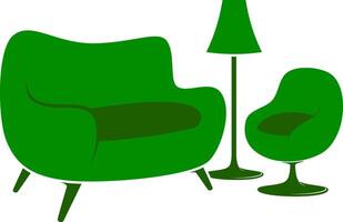 diseño de icono de muebles vector