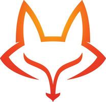 Elegant Fox Logo Design vector