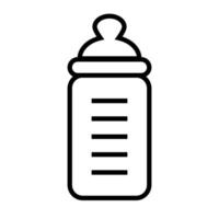 Baby bottle icon. Milk bottle icon. vector