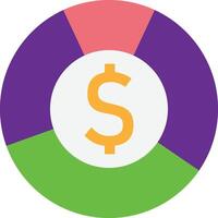 Shareholder Pie Chart vector