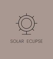 solar eclipse t-shirt vector