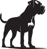 Dog silhouette set. Dog illustration vector