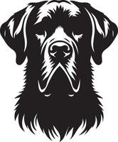 Dog silhouette set. Dog illustration vector