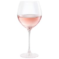 Waterford elegancia Rosa vino vaso alto cristal cuenco largo vástago pálido rosado vino amable remolino png