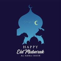 eid Alabama adha islámico bandera antecedentes. gráfico diseño para el decoración de regalo certificados, pancartas y volantes vector