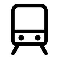 Train icon for web, app, infographic vector