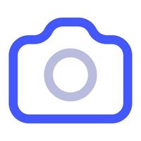 Camera icon for web, app, infographic vector