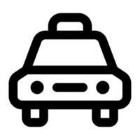 Taxi icono para web, aplicación, infografía vector