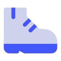 Hiking Boot icon for web, app, infographic vector
