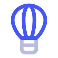 Hot Air Balloon icon for web, app, infographic vector