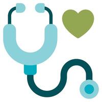 Stethoscope icon for web, app, infographic, etc vector