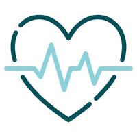 Heartbeat icon for web, app, infographic, etc vector