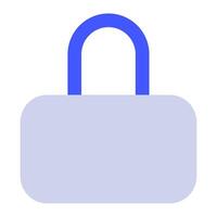 Lock icon for uiux, web, app, infographic, etc vector