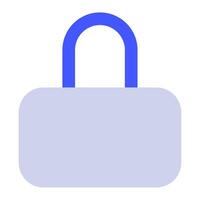 Lock icon for uiux, web, app, infographic, etc vector