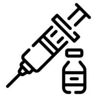Vaccination icon for web, app, infographic, etc vector