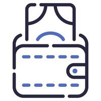 Digital Cash icon for web, app, infographic, etc vector