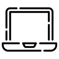 para web, aplicación, infografía, etc.computadora portátil icono vector