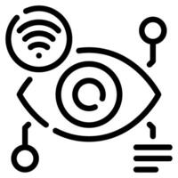 Surveillance Hub icon for web, app, infographic, etc vector