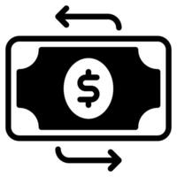 Cash Flow icon for web, app, infographic, etc vector