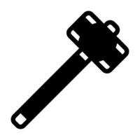 for web, app, infographic, etcSledgehammer icon vector