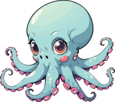 Octopus Animal Cartoon Art png