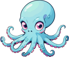 Octopus Animal Cartoon Clip Art png