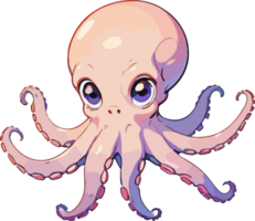 pulpo tentáculo dibujos animados imagen png