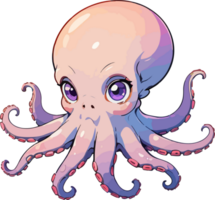 pulpo tentáculo dibujos animados acortar png