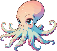 pulpo tentáculo dibujos animados Arte png